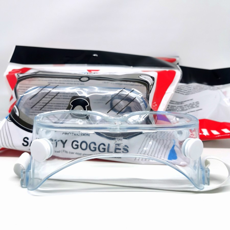 KACAMATA SAFETY GOGGLE LABORATORIUM MEDIS IMPORT ANTI FOG