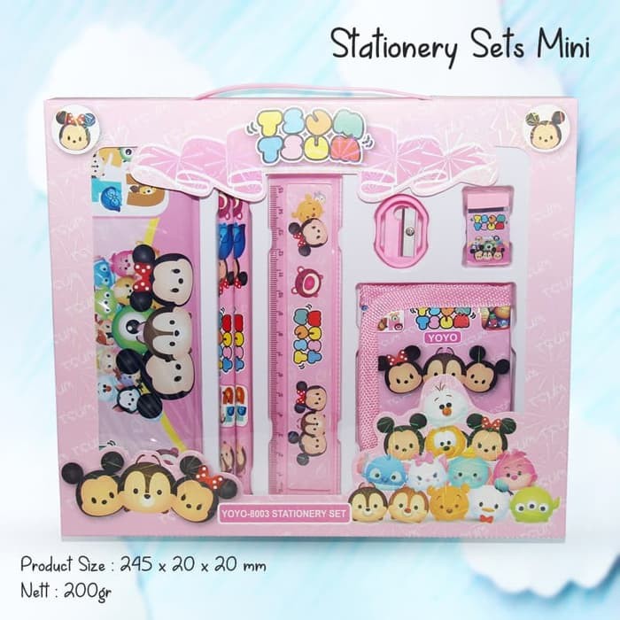 

Paket Alat Tulis - Paket Puzzle Anak - Paket Ujian Paket Alat Tulis Medium Karakter Tsumtsum Produk