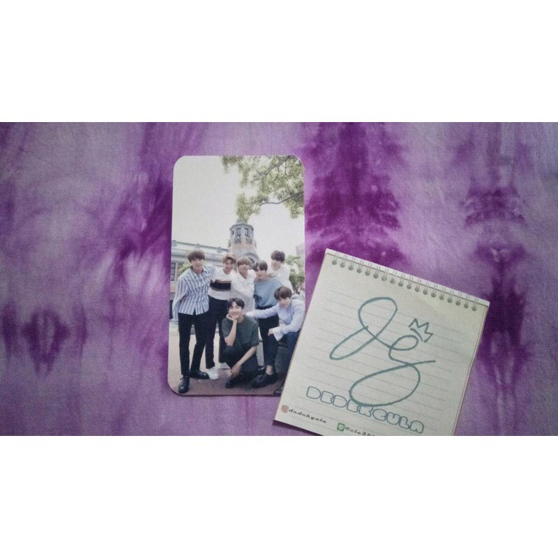 [RARE] BTS Kyocera Dome FC Photocard PC