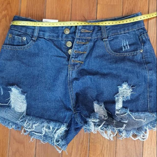  Celana  pendek  jeans  hotpan sexy pant Shopee Indonesia