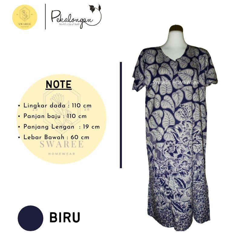 Baju Daster Murah Kekinian Batik Pekalongan Baju Wanita Modern Daster Busui Rayon Batik Wanita