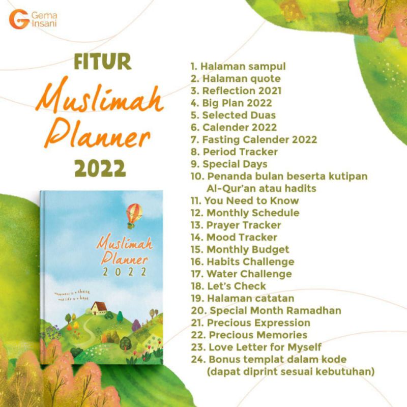 

Muslimah Planner 2022