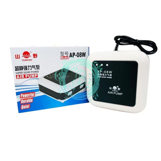 Yamano AP-08W Pompa Udara 4 Lubang Yamano AP 08W Aerator 4 Lubang