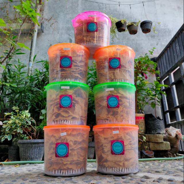 

Peyek K'PEYEKAN Murah Cemilan Uk. 10 Liter