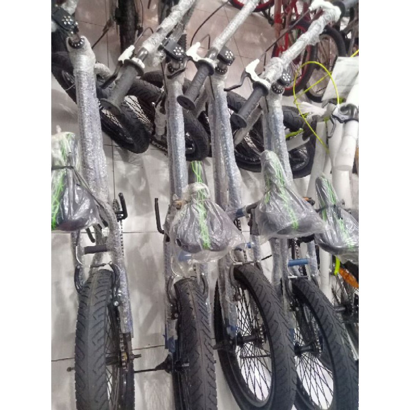 Sepeda BMX H-DE KING ukuran 20 inch Ban besar 3.0