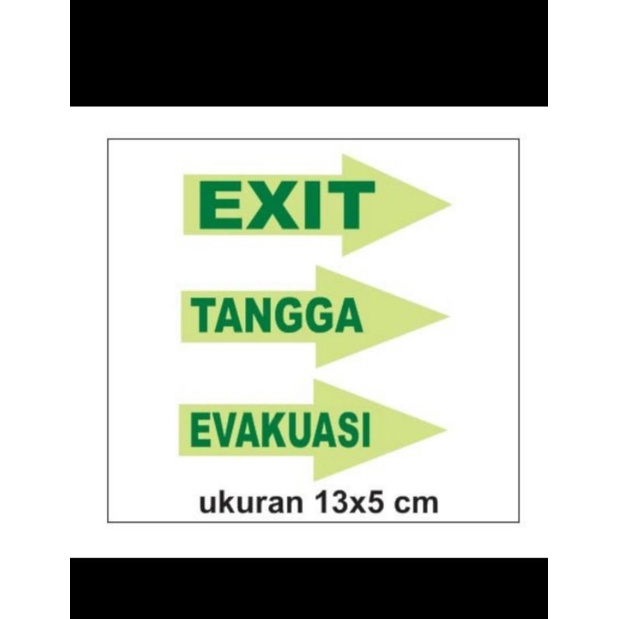 

Sticker glow in the dark