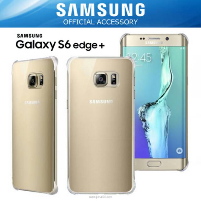 SAMSUNG Galaxy S6 Edge Plus Glossy Cover Case Original - Gold