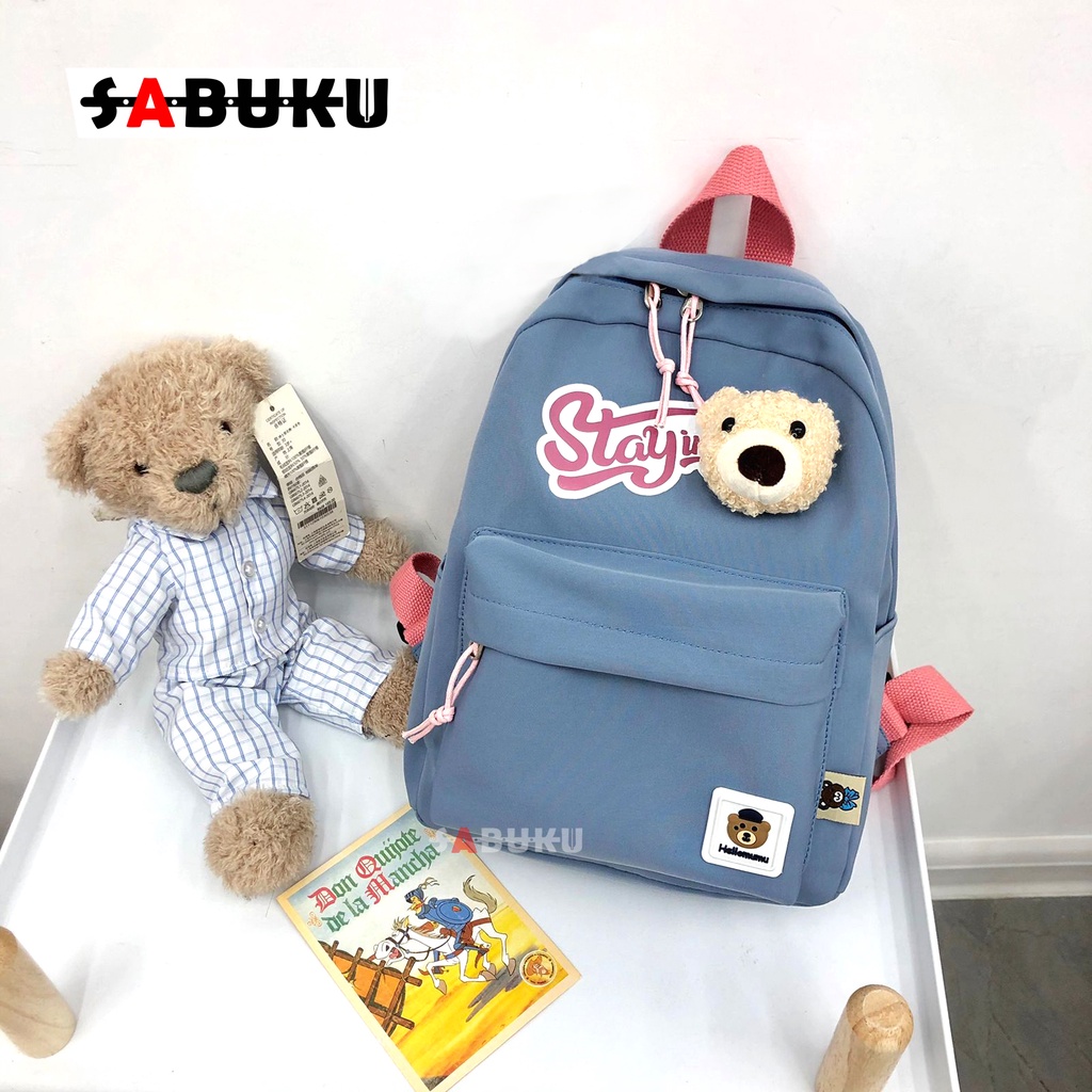 Tas Ransel Sekolah Anak Perempuan Dan Laki-Laki Backpack Unisex Anak PAUD TK SD Motif Carakter -204