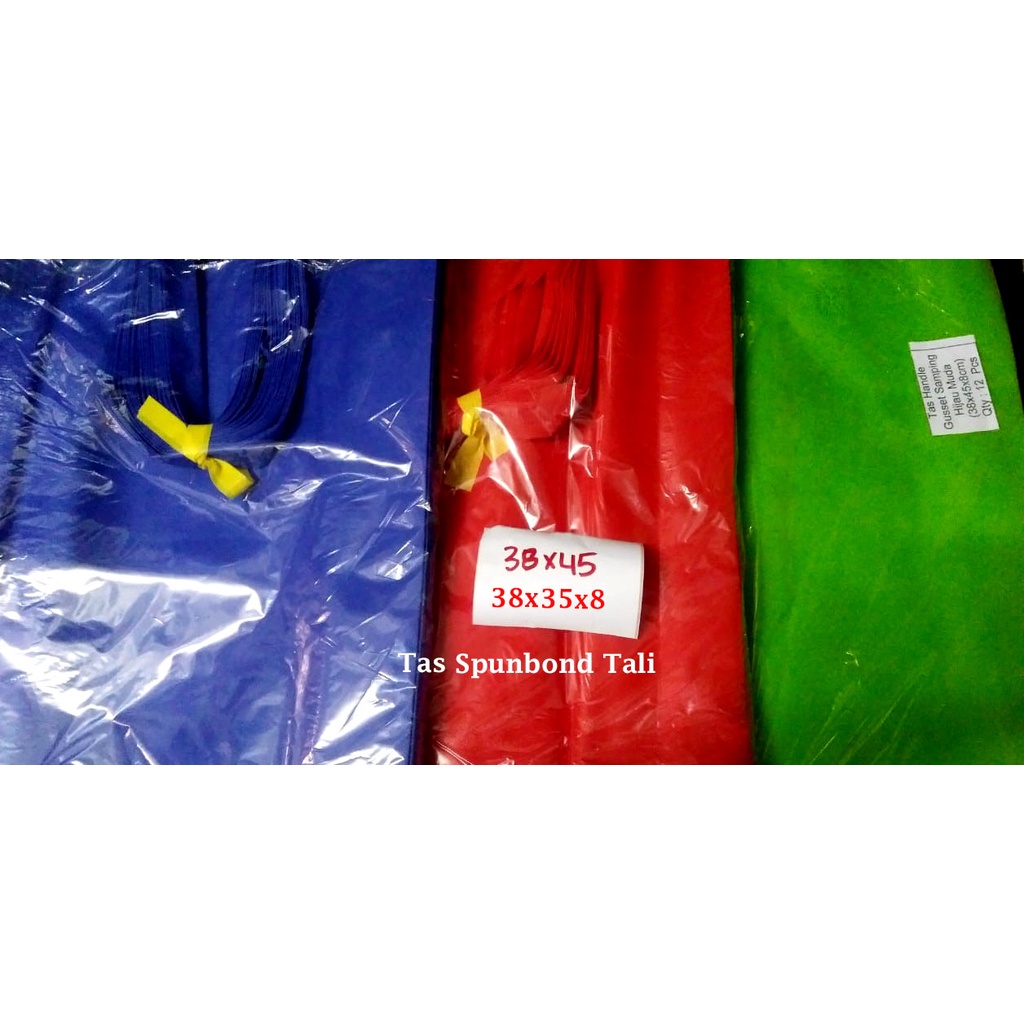 

[1 pcs] Goodie Bag | Tas Spunbond | Tali HLS 38x45x8. HLS3845