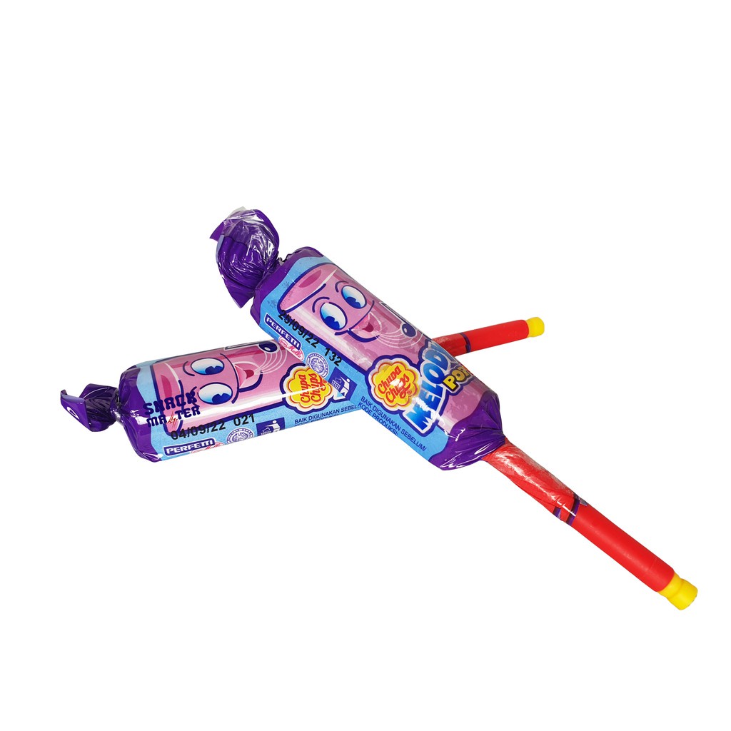 CHUPA CHUPS MELODY POP 15G GRAPE CN