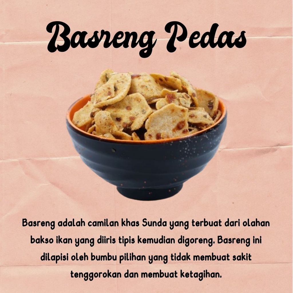 

Basreng Pedas Teman Butchin 500gr