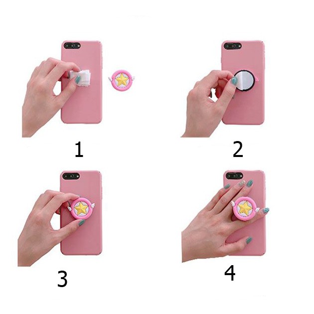 OILA popsocket 3d kartun karakter air bag cartoon popsocket (3G1) shp028