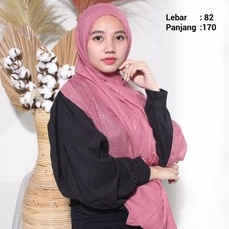 Hijab Pashmina Zara 190cm x 80cm / Pakaian Hijab Muslim Wanita