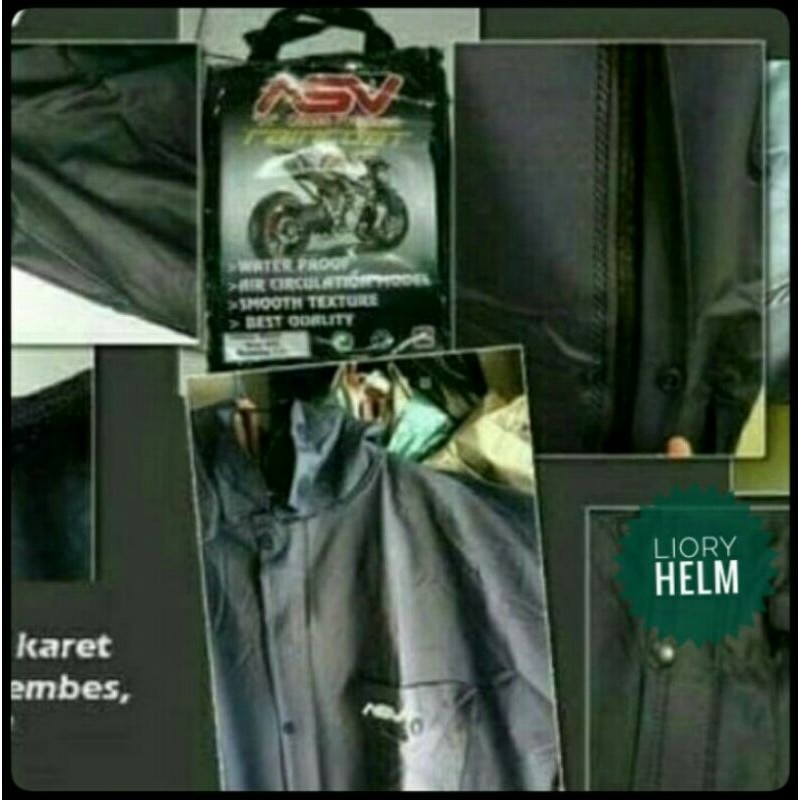 JAS HUJAN ASV ORIGINAL FULL KARET ANTI REMBES GRADE A JAS HUJAN STELAN JAKET CELANA JAS HUJAN MURAH JAS HUJAN PRIA DEWASA JAS HUJAN COWOK