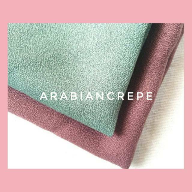 Kain Arabian Crepe Shopee Indonesia