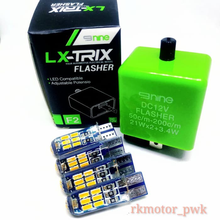 LAMPU SEIN MOTOR LED | LAMPU LED SEN T10 MOTOR | PAKET SEIN T10 KUNING