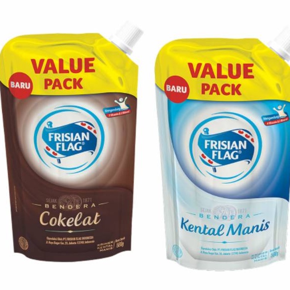

Susu Bendera Kental Manis Kemasan Ekonomis Frisian Flag 560 gram