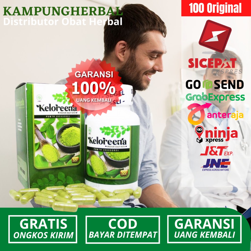 KELOREENA OBAT HERBAL PENYUBUR PRIA BPOM & BERGARANSI