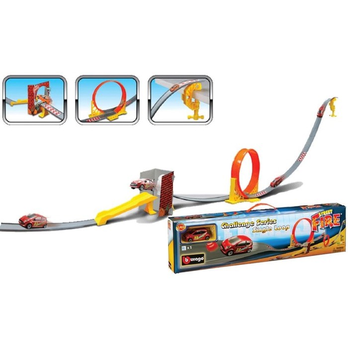 Bburago Street fire 1/43  Circuit with loop