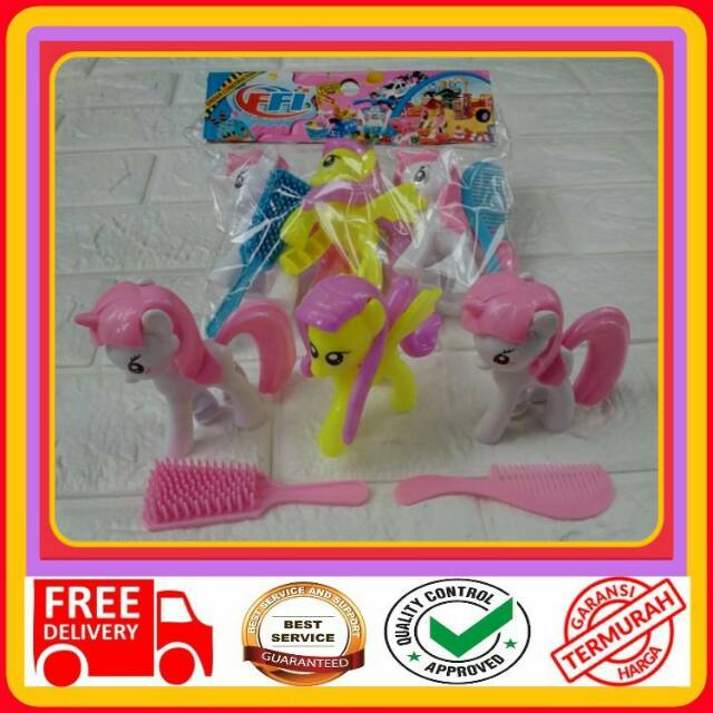 MAINAN KUDA SET LITTLE PONI
