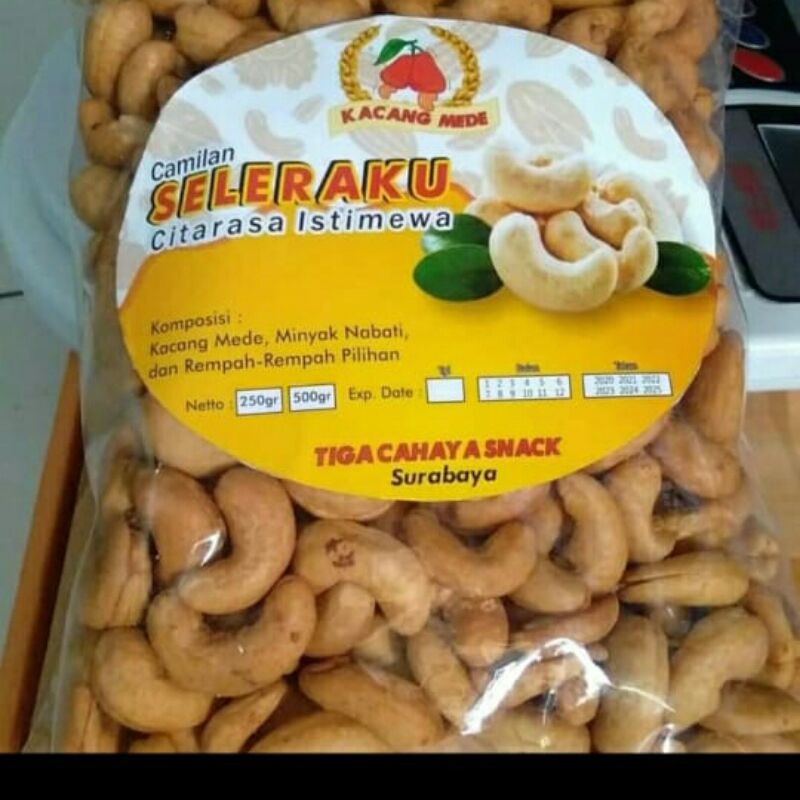 

Kacang mete mede goreng original enak 1kg