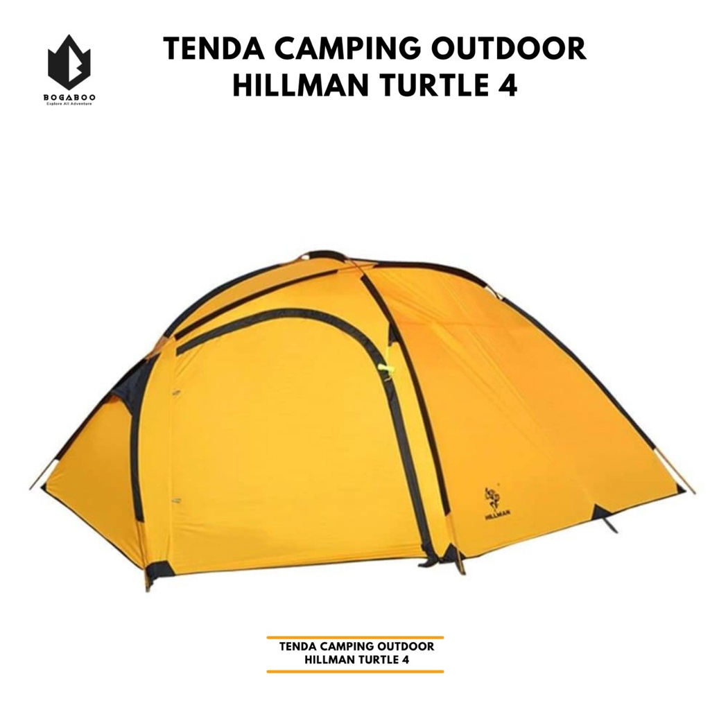 Tenda Hilman - Hilman Turtle 4 - Tenda Outdoor - Tenda Camping - TENDA DOUBLE LAYER