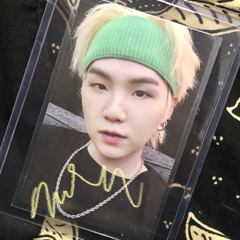 RPC Random Photocard Yoongi SUGA Sowoozoo DVD SWZ
