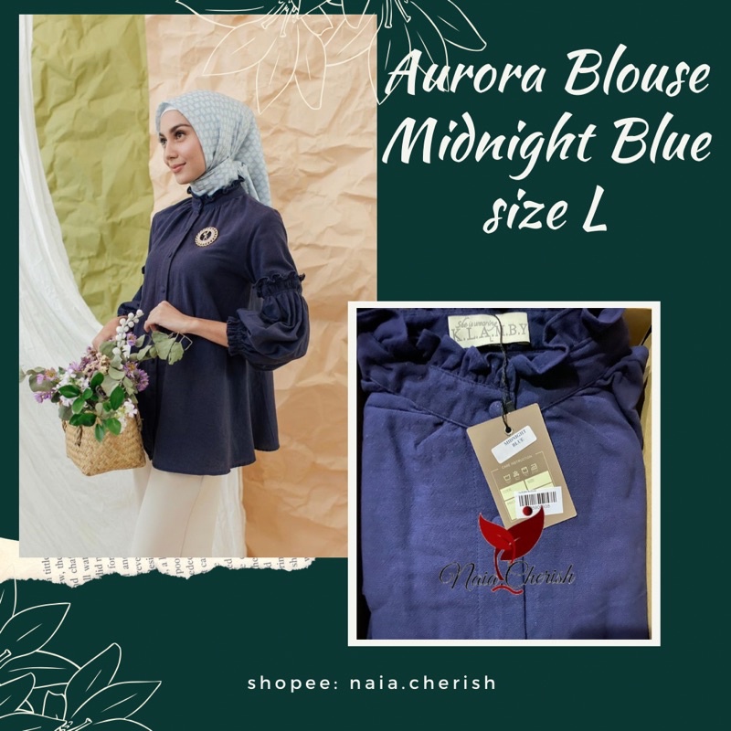 (READY) Aurora Blouse by Wearing Klamby