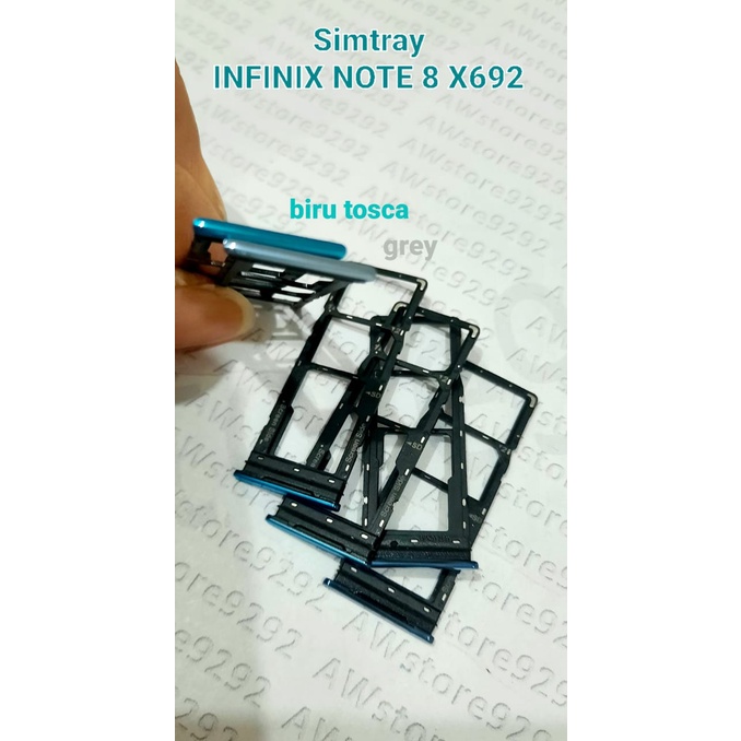 Slot Tempat Dudukan Kartu Simcard Sim card Lock Simtray Sim Tray INFINIX NOTE 8 X692