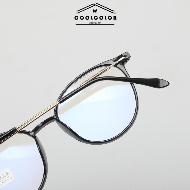 CODKacamata Photochromic Anti Radiasi Wanita Pria Komputer Kacamata Optik Anti Matahari Sinar Biru Silau- cl