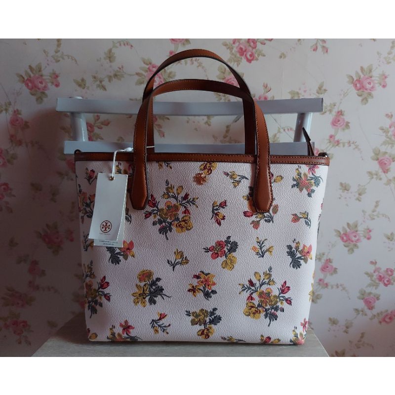 TB Kerrington Small Tote Rose Floral (SOLD)