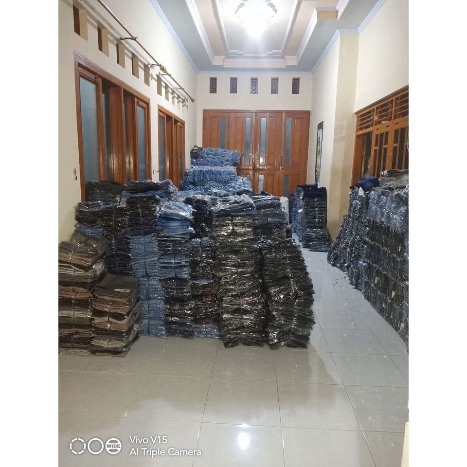 ROK WANITA JEANS JUMBO MURAH-4