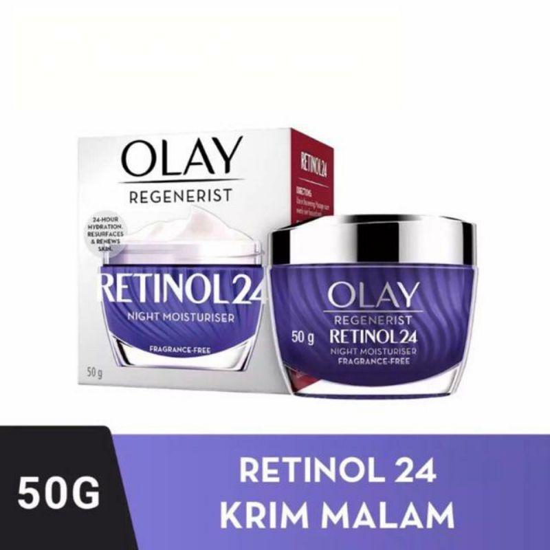 Olay Regenerist Retinol 24 Night Cream 50gr Olay Retinol 24 Cream