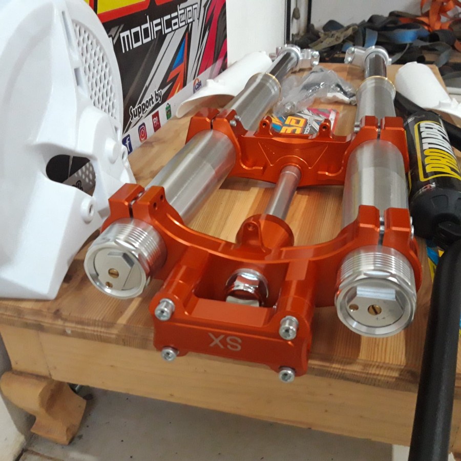 shock upside down USD KTM 250 realjump KLX CRF