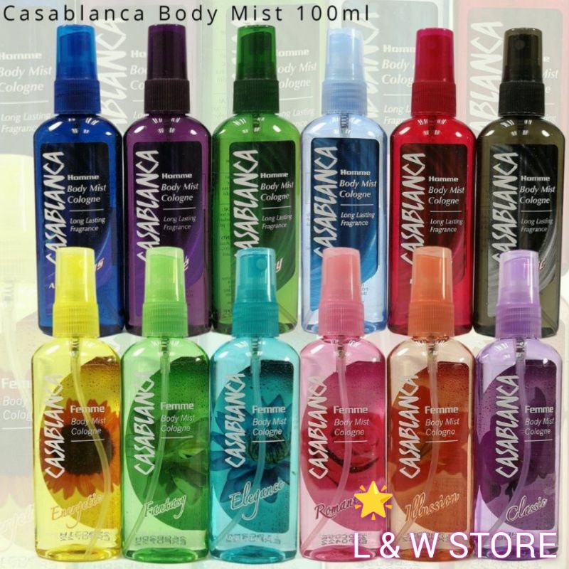 Casablanca Parfum Body Mist 100ml/100% original