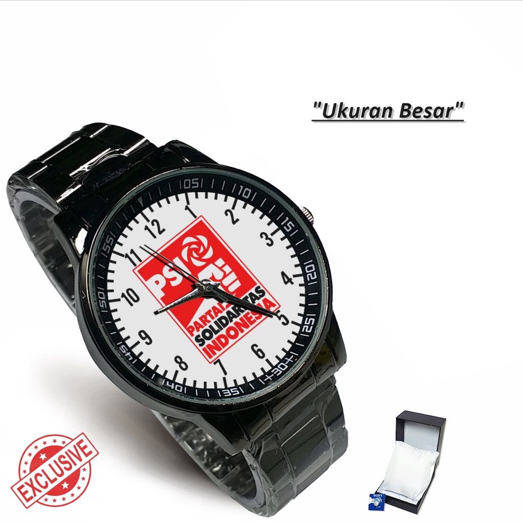 Jam Tangan Rantai Couple PARTAI SOLIDARITAS INDONESIA - 02 (Nice)