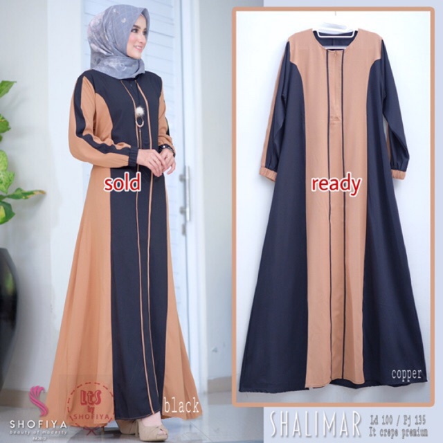 SHALIMAR DRESS SHALIMAR GAMIS SHALIMAR DRESS BUSUI GAMIS BUSUI DRESS TEEN DRESS REMAJA ORI SHOFIYA