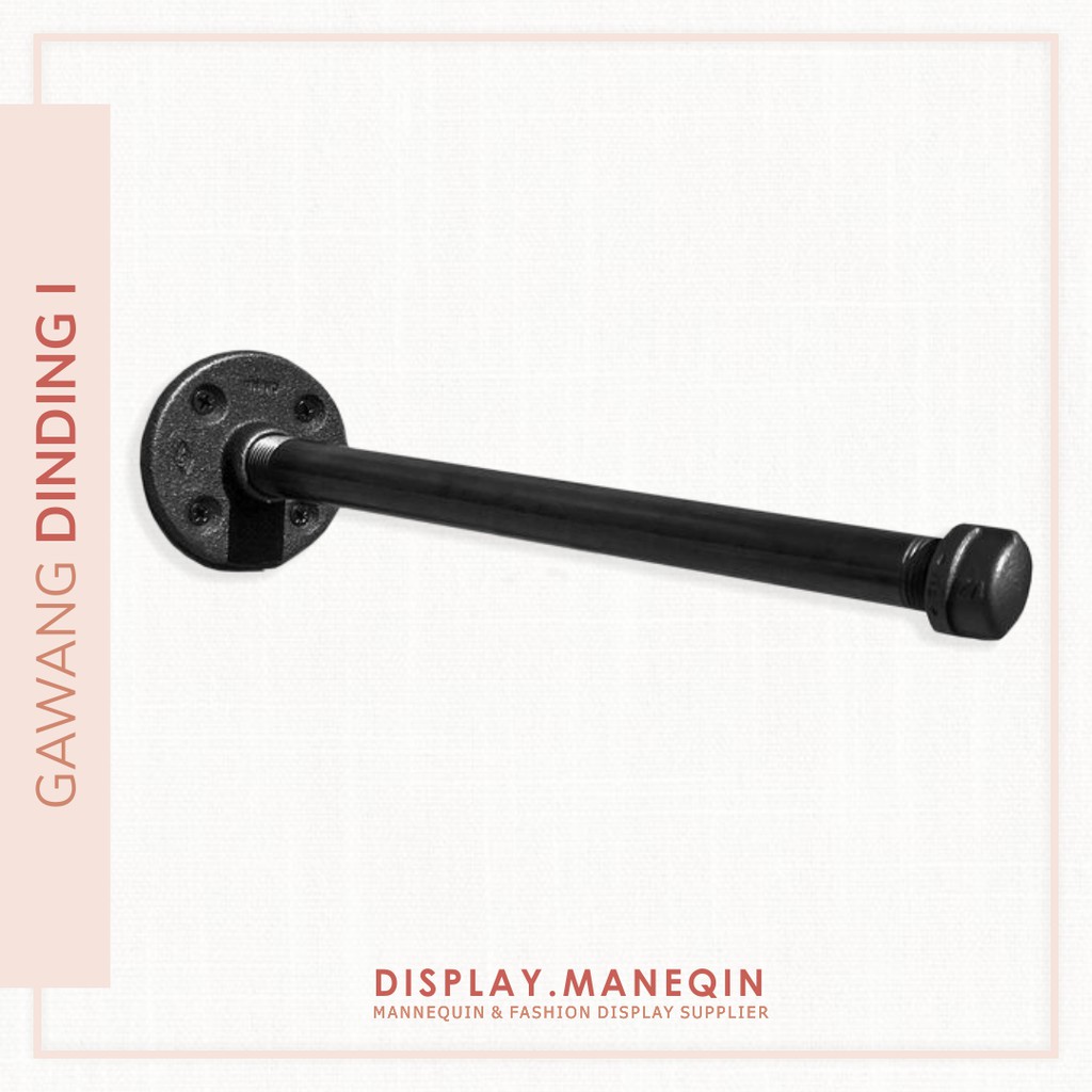 Gantungan Gawangan Gawang Baju Dinding Tembok I DM 238 Stainless Murah Bisa Gosend