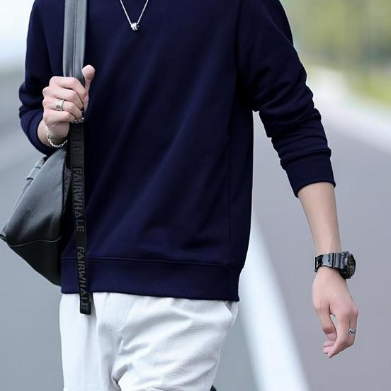 ♥ BAJU PRIA LENGAN PANJANG POLOS SIMPLE (1KG MUAT 5PCS) MISSGRACE PAKAIAN PRIA BAJU COWOK KOAS DISTR