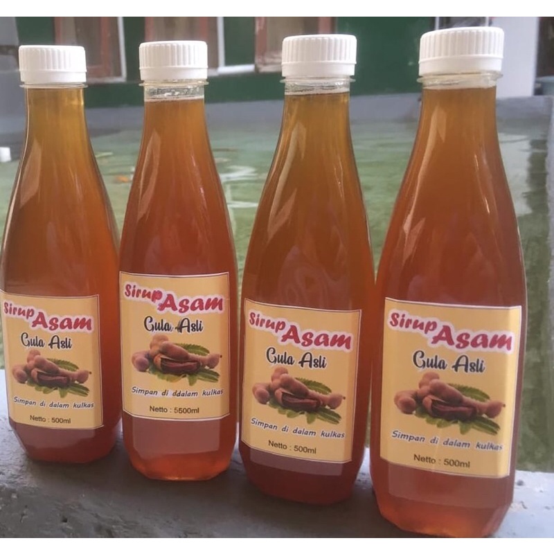 

Sirup Asam Gula Asli Original 100%