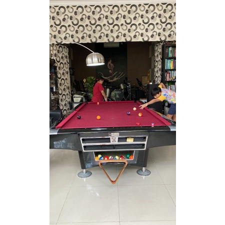 Murrey Blackwidow 9feet pooltable - meja biliyar impor - meja billiard murrey