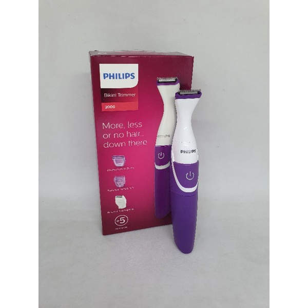 Philisp BRT-383 Beauty Bikini Genie Cordless Bikini Trimmer  Alat cukur Philips BRT-383 Original