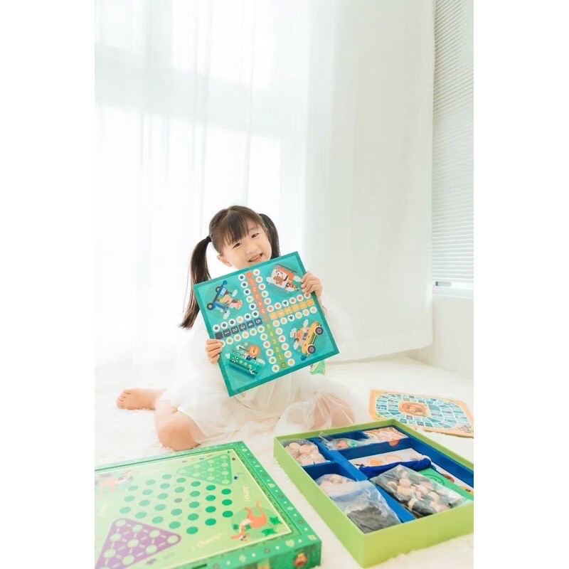 mideer 32 in 1 board game - mainan edukasi anak