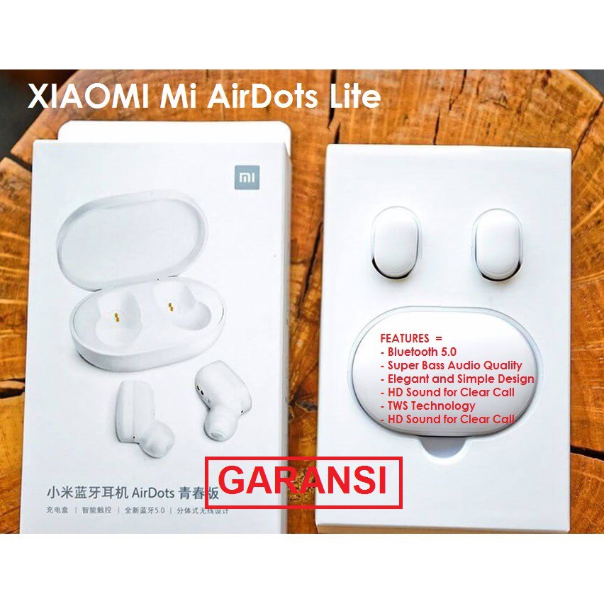Xiaomi Mi AirDots Lite TWS Bluetooth Earphone WIRELESS