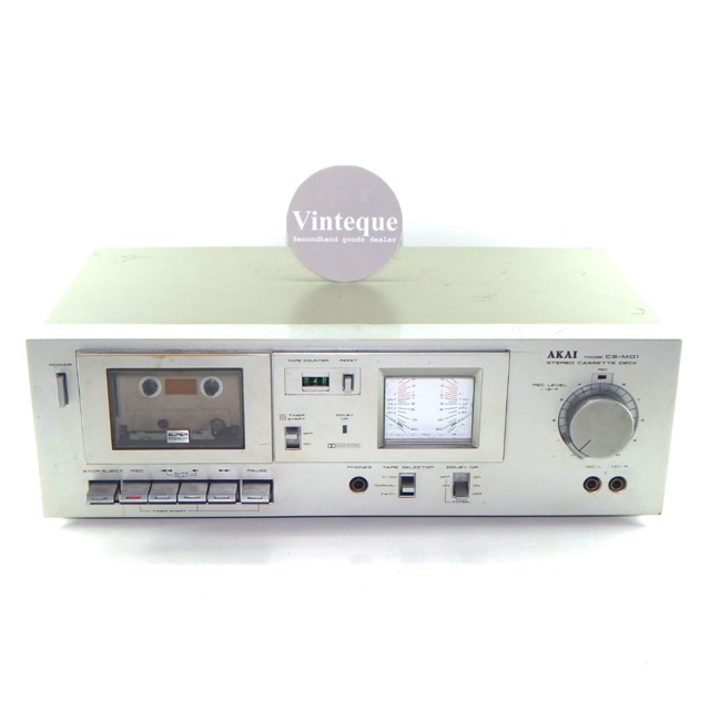 Tape Deck Vintage AKAI Stereo Cassette Deck CS-MO1 Japan