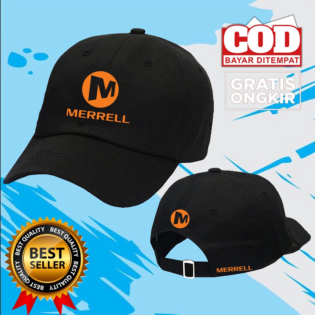 Topi Baseball MERRELL keren BERKUALITAS  Pria Wanita MERRELL