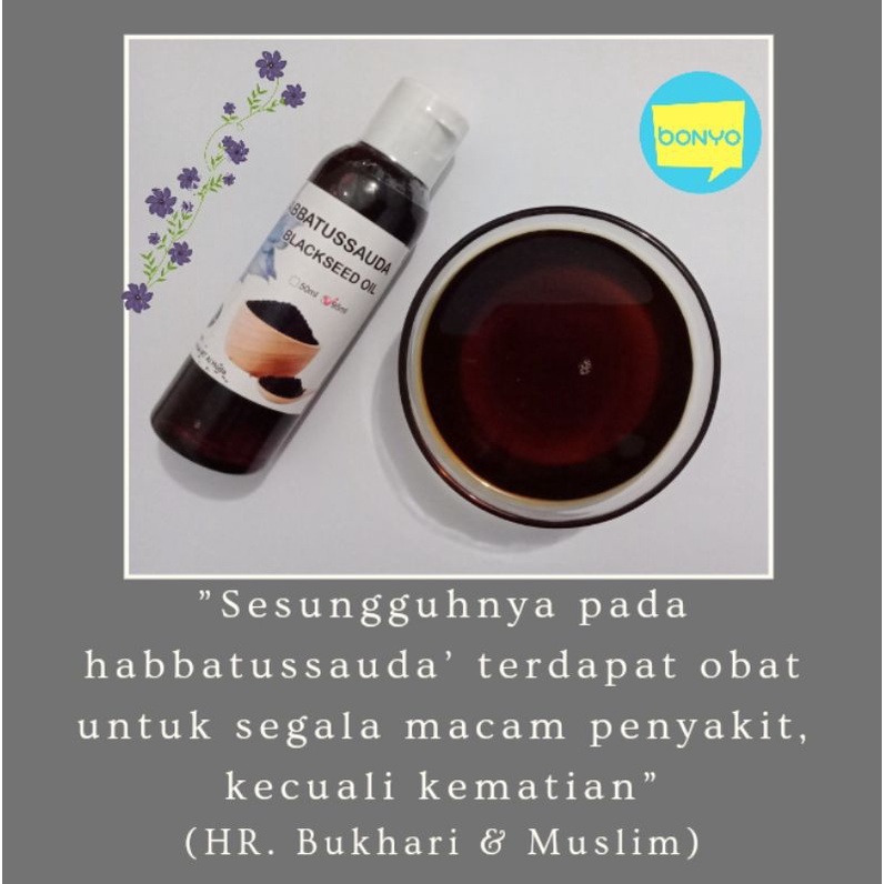 

Habbatusauda cair 50ml
