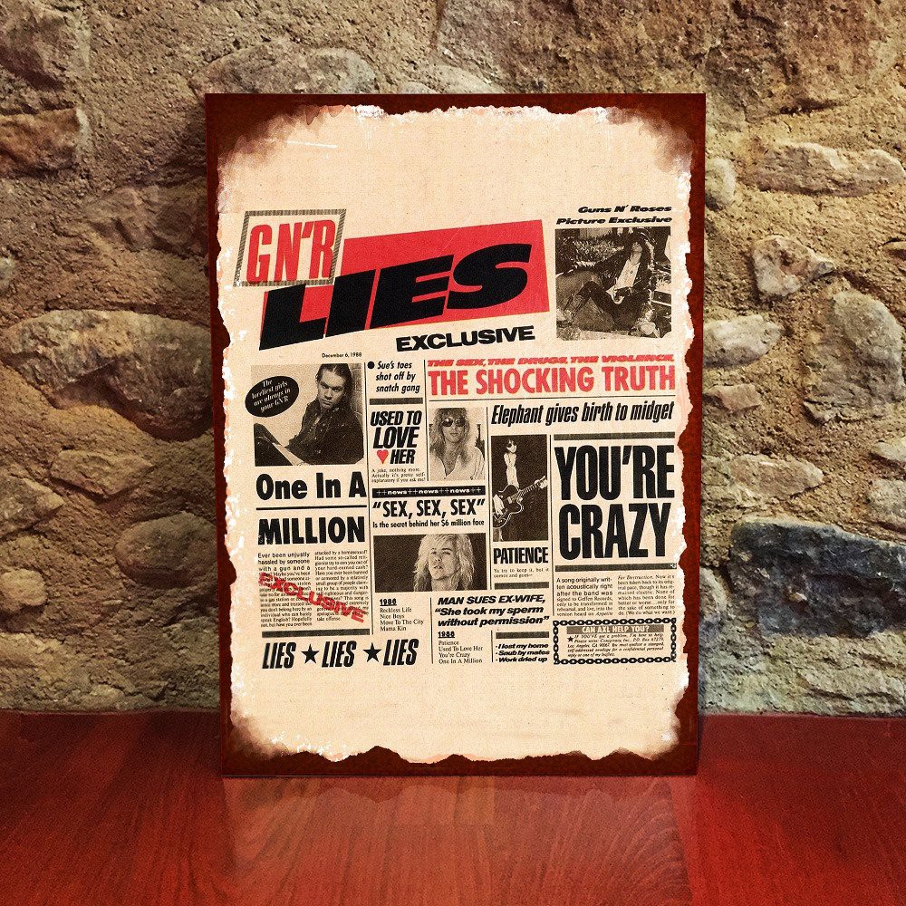 Poster GNR Custom Bagus