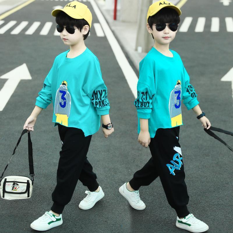 [Tokobig] Setelan Anak Laki-laki Tiga Baju Anak Import Ukuran 120-160 Usia 4-10 Thn