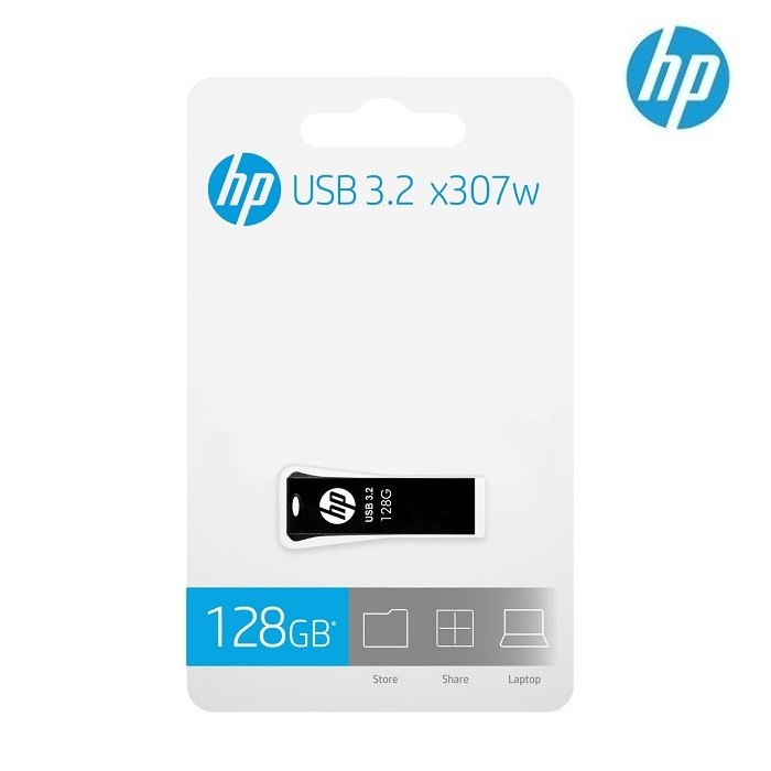 Flash Disk  Flashdisk HP X307W 128GB USB 3.2